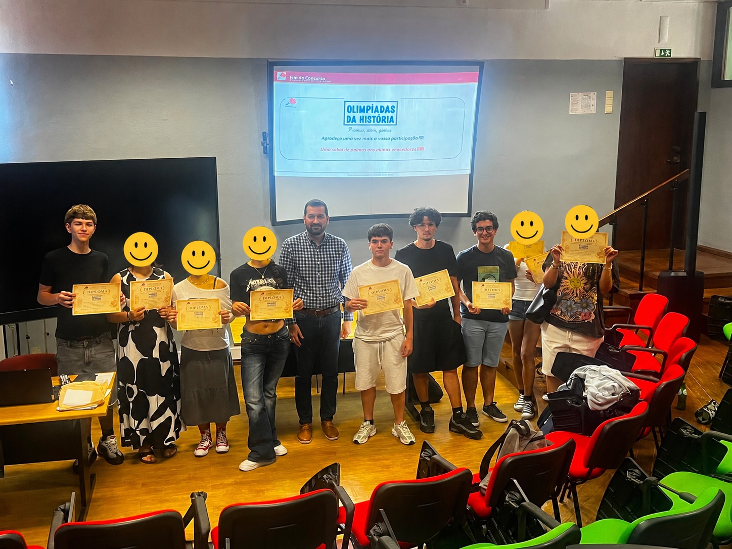 Cerimónia de Entrega de Diplomas Olimpíadas da História